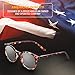 Akamai Blue Light Blocking Frames - Mens & Womens Computer Screen Bluelight Protection - Anti UV Glare - Hatteras Model (+0.0, Tortoise)