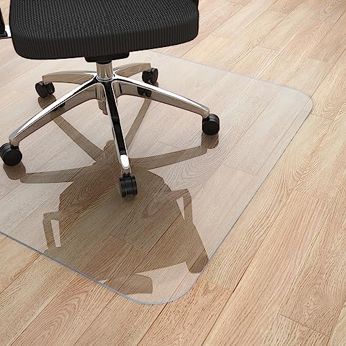 Yecaye Office Chair Mat for Hardwood Floor, 48×36