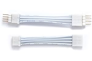 Litcessory Controller to 4-Pin Adapter for Philips Hue Gradient Lightstrip (2 Pack, White)