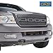 EAG Front Replacement Grille Upper Full Black Grill Fit for 04-08 Ford F-150