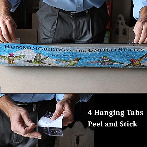 Extra Large Clear Puzzle Glue Sheets Puzzle Saver Peel and Stick