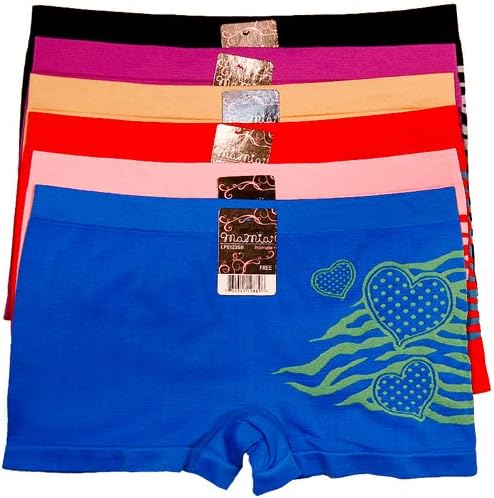 Womens Seamless Underwear with Hearts Design