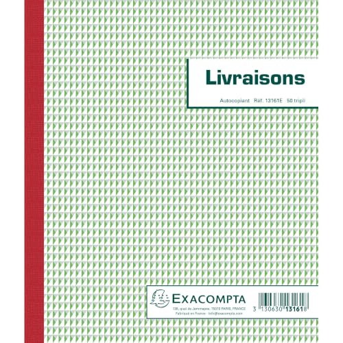 EXACOMPTA Formularbuch "Livraison", 210 x 180 mm VE = 1