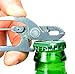 Screwpop Stainless Steel Key Chain Bottle Opener & Wire Cutter, Bolt, Nut Pliers