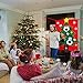AerWo Christmas Party Games Santa Christmas Toss Games with 3 Snowballs, Perfect Family Christmas Games for Holiday (38” X 51”)