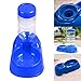 ttnight Pet Dog Puppy Cat Automatic Water Dispenser Food Dish Bowl Feeder (Blue)thumb 2