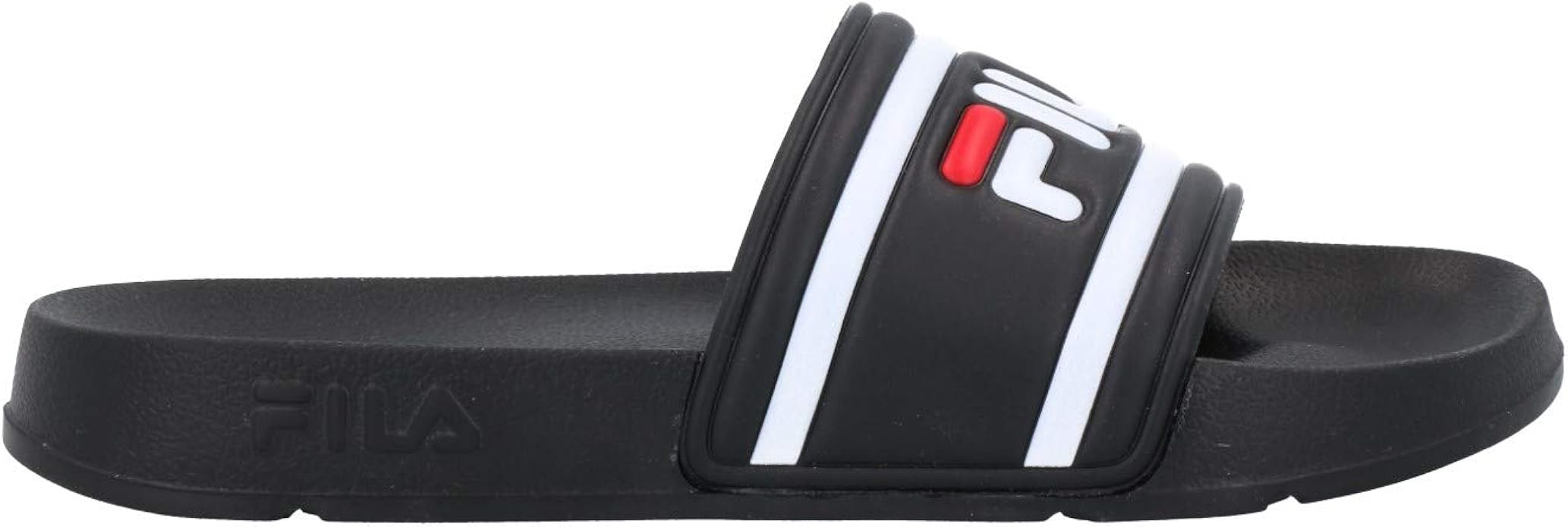 fila slippers black