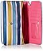 Baggallini RFID flap wristlet HANDBAG, Tropical Stripe