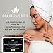 Precious Life Raw African Black Soap Facial Wash Kit from Ghana 2(5oz) bars, For People with Acne Prone & Troubled Skin, Anti-aging, Rejuvenating Organic Shea Butter Moisturizer-Face & Body(8oz)