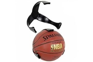 Bestbuy Ball Holder Wall Mount Basketball Ball Claw Space Saver Display Sports Ball Storage Rack for Soccer, Soccer, Baseball, Rugby, Volleyball, Exercise Ball