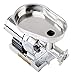 Kitchener Electric Meat Grinder Sausage Stuffer #8 1/2 HP 480Lbs Per/Hr 370 Watts Heavy Duty Commercial Grade Stainless Steel Body Cutlery Feeding Tray and Neck