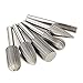Drill Warehouse 6pcs Double Cut Cylinder Tungsten Carbide Rotary File Cutter Bit 6mm Shank Tungsten Engraving Grinding Bit for Rotary Tools