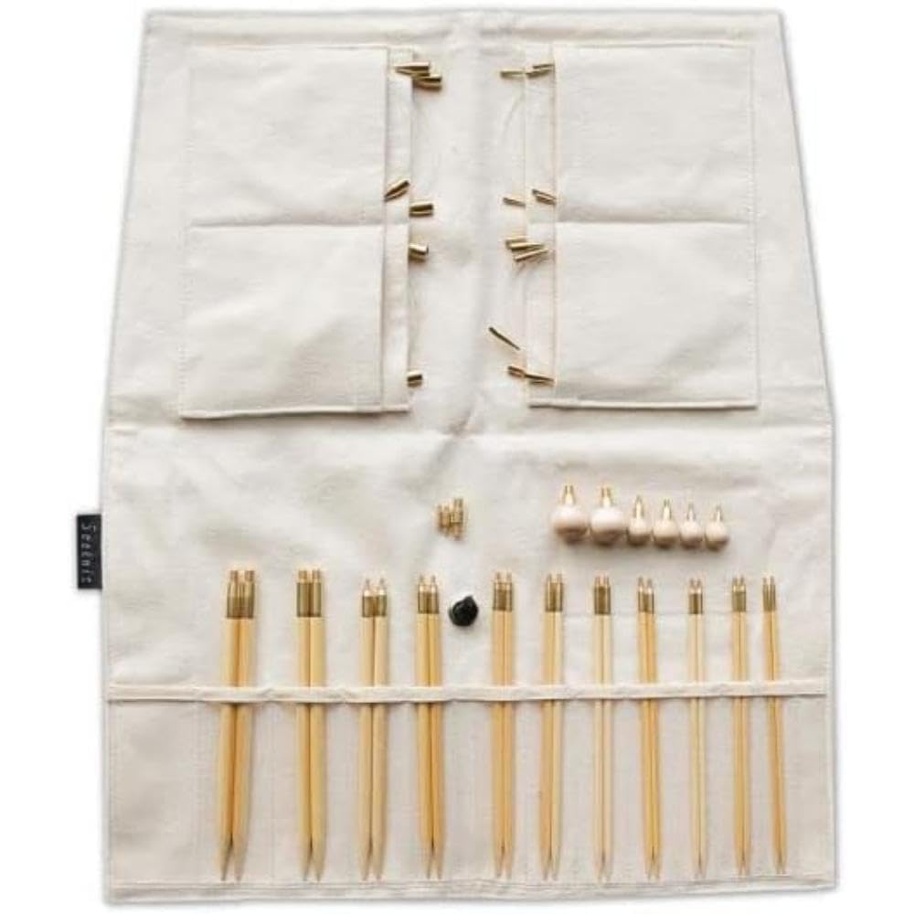 Seeknit - Shirotake Premium Interchangeable Circular Needle Set - 1 Piece, Beige