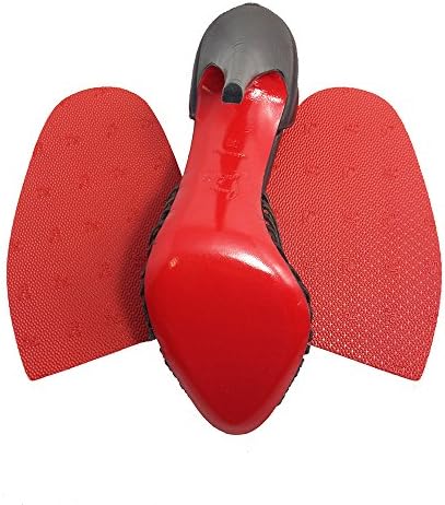LOUBOUTIN Red Sole repair rubber half soles - non skid - GTO RED brand