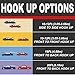 TOPDC Pure Copper 4 Gauge 12 Feet Jumper Cables UL Listed for Car, SUV and Trucks Battery, Heavy Duty Automotive Booster Cables for Jump Starting Dead or Weak Batteries with Carry Bag and Gloves