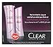 CLEAR Travel Size Shampoo + Conditioner (1.7oz each) Scalp & Hair Total Care Kit