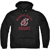 Washington State University Official Cougars Logo Unisex Adult Pull-Over Hoodie