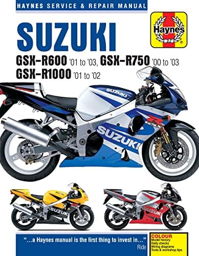 Suzuki GSX-R600 '97 to '00 - GSX-R750 '96 to '99 (Haynes Service