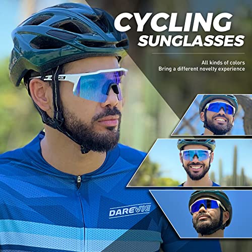 Photochromic Lenses Clear Mountain Bike Glasses Sports Sunglasses