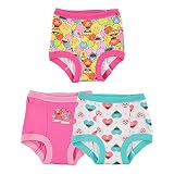 Sesame Street Girls' Toddler 3pk Potty Training Pant, Assorted Elmo, 3T