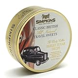 Simpkins Black Taxi Barley Classic British Travel Sweets 200g