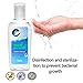 Flyalone⭐Hand Sanitizer Spray 100ML, Lasting Protection, Effective Kills 99.99% of Germs, Bacteriostatic Gel Refreshing Quick Drying Hand Wash Gel, Light Moisturizing Hand Antibacterial Hand Sanitizer