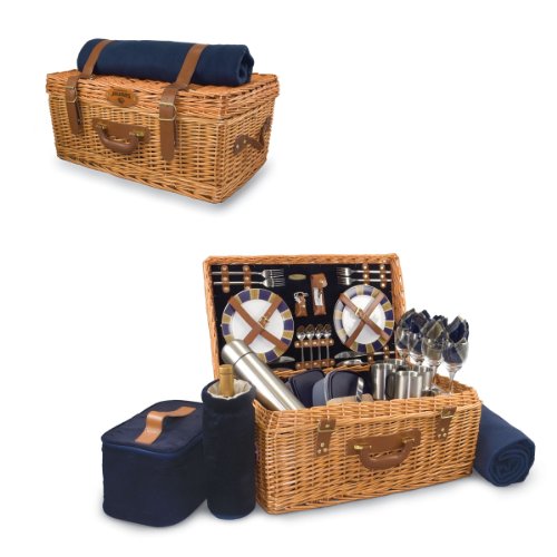 NFL Jacksonville Jaguars Windsor Picnic Basket with Service for Four