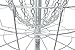 Titan Disc Golf Catcher Basket Target Portable Steel Chain practice frisbee hole