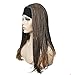 Aimole Long Braiding Crochet Hair Fully Hand Tied Twist Braided With Headband Half Wig(6T24B)