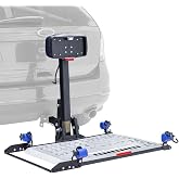 Silver Spring Electric Mobility Scooter Carrier for Car, SUV, 2" Trailer Hitch, 350 lb Cap, Power Chair, Wheelchair Rack