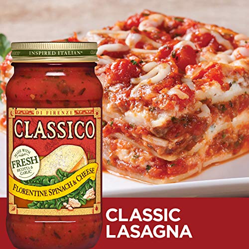 Classico Florentine Spinach Cheese Sauce, 24 Ounce (Pack of 12) - Thumbnail 2