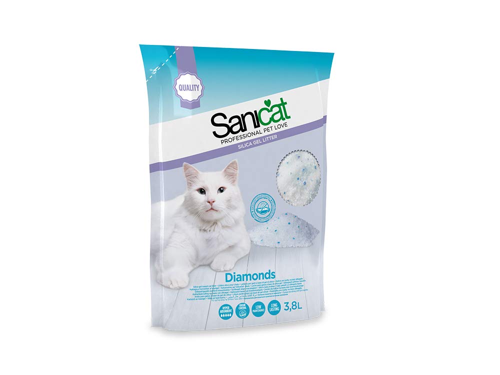 TOLSA Sanicat Diamond Silica Gel Cat Litter 3.8 Litre
