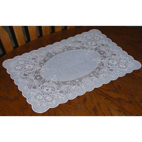 lace placemats vinyl