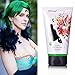 Fun Temporary Hair Color Wax Hair Dye Wax Styling&Coloring Hair Wax for Halloween- Wash Off Easily - Fast Coloring on - Zero Damage to Hair (BLUE+GREEN)