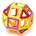 Magnetic Tile Building Set - 40 Large Pieces with Wheels, Educational Toys that Teach Colors, Shapes, and Patterns; Build Cars and Trucks for Boys or Castles for Girls, Fun for Toddlers to Teens
