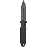 SOG Pentagon FX Covert Professional Fixed Blade Knife for Tactical Needs | Double-Edge CYRO S35VN Full-Tang Steel Blade