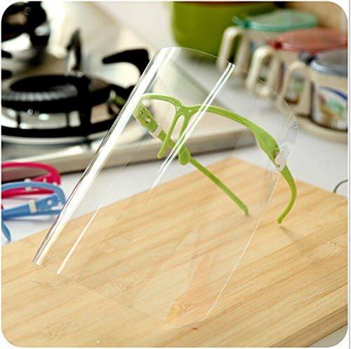 Fletion Kitchen Cooking Mask Anti Oil Splash Face Mask Face Shield Protector Sided Anti-fog Masks Creative Kitchen Tools Good Helper
