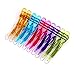 Professional Salon Non Slip Hair Styling Croc Clips Sectioning,Hair Clips For Thick Hair-Non-Slip DIY Accessories Hairgrip for Women and Girls 10pcs/SET Transparent (5 Colors)