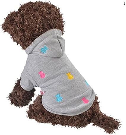 Prima Vetement Chien Hiver Pull Hiver Pour Chien Petit Ou Moyen Manteau à Capuche Mignon Pour Chien Ou Chat Veste Pour Chien Doux Et Chaud Pull Sport