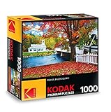 KODAK Premium Puzzles Covered Bridge Crossing River