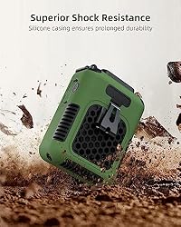 Koonie Waist Clip Fan Portable with Light, 10000mAh