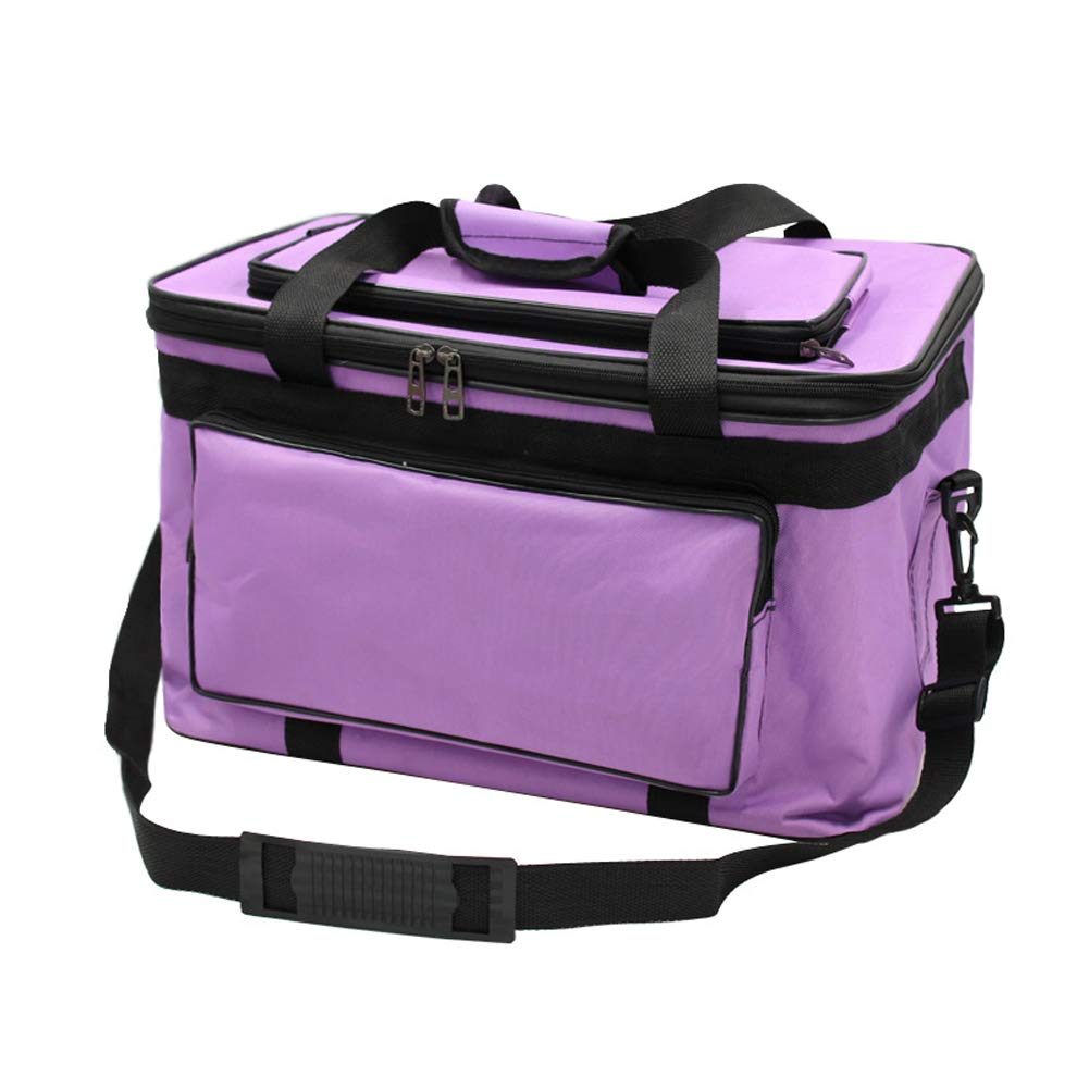 Large Art Craft Tote Bag Storage Box Foldable Art Supplies Carrying Bag Case Carry-All Box Artist Travel Carrier Sketch Drawing Tool Organiser Waterproof for Palette Paints Brushes Pencil Sketchbook