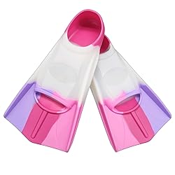 Gugmoy Kids Swim Fins,Comfortable Silicone Flippers