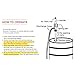 BPA FREE - TERAPUMP(TM) TRDRUM30 Heavy Duty Drum Barrel Manual Siphon Pump