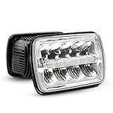 Nilight LED Headlights 7x6 5x7 45W Hi/Lo LED Sealed