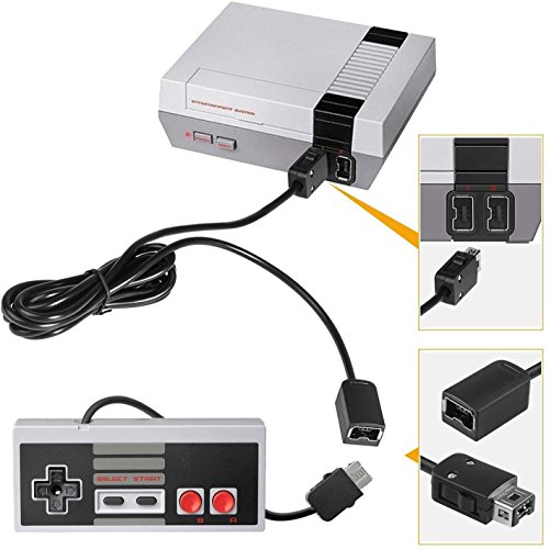 image for WZNANA NES Classic Game Controller 1.8M / 6ft(1-Pack) + NES Classic Co