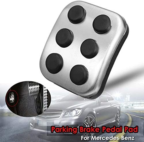 Stainless Steel Rubber Brake Pedal Pad Cover For Mercedes Ben 2014 2015 For Dodge Charger 2007 2008 2009 2010 2011 2034300084