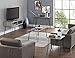 Ameriwood Home Owen Retro Coffee Table, Distressed Gray Oak