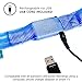 Ultimate LED Dog Collar – USB Rechargeable, Cable Included, 5 Awesome Colors. Ultra Bright, Durable, Made to Last. Make Your Dog More Visible at Night. (Medium Blue)