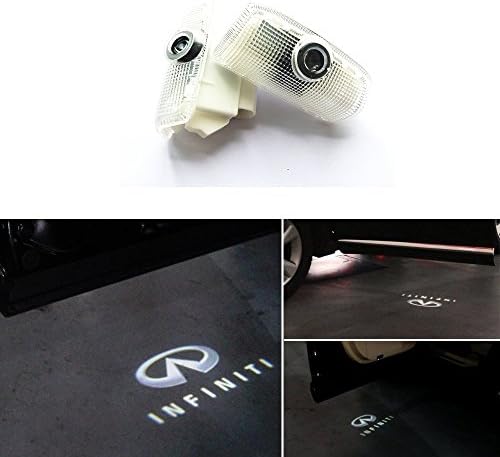 BAILONGJU Easy Installation Car Door LED Logo Projector Ghost Shadow Lights For Infiniti EX M G25 G37 FX Q QX CAN-bus No Error 2-pc Set